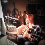 2011楽器フェアにて　ヤマハ・ギターアンプのポスター