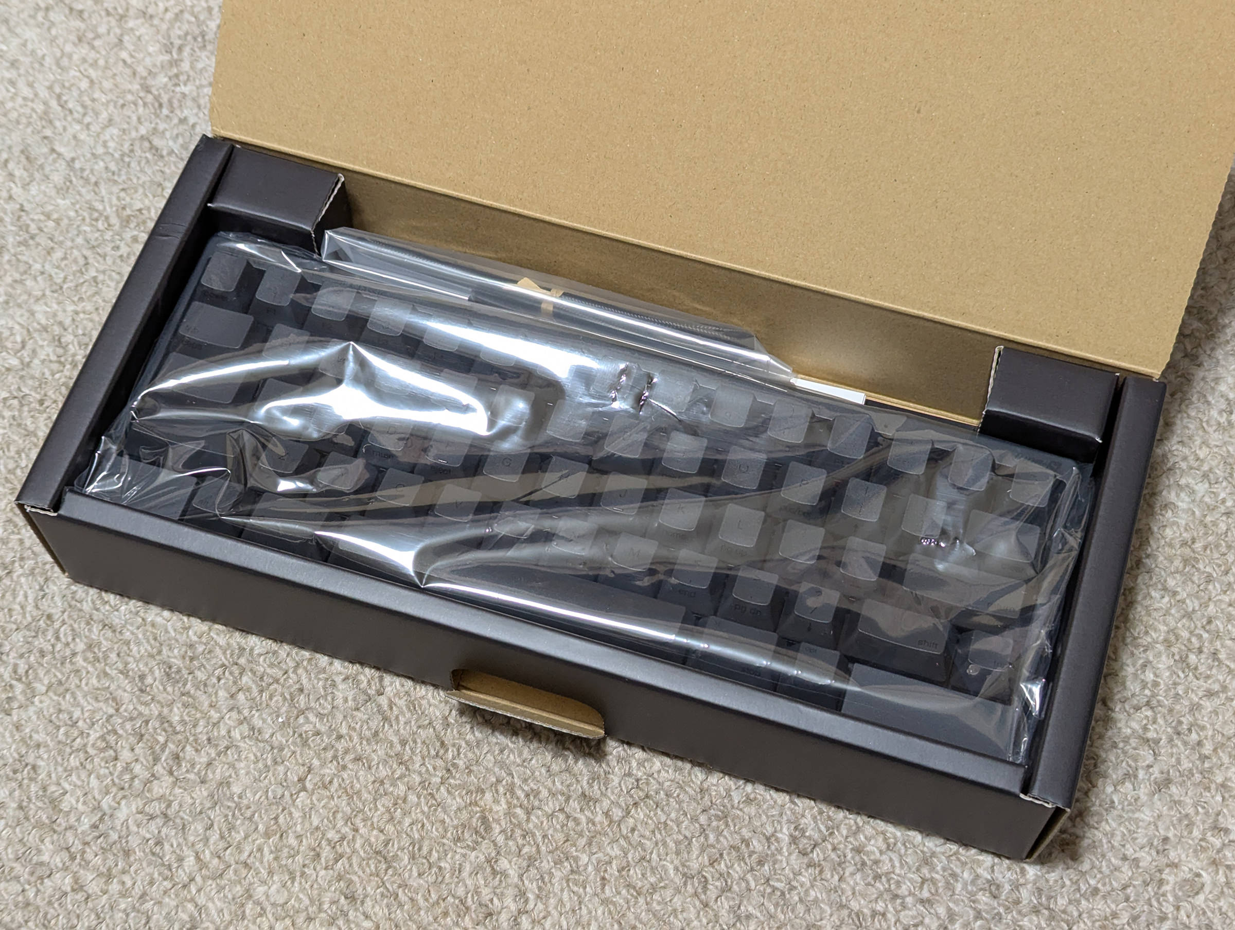 箱を開けてみた